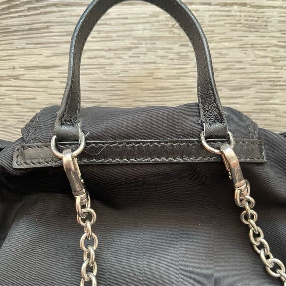 Prada Black Mini Nylon Backpack main image 16